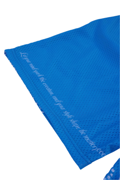 Masterpiece Mesh Shorts  Blue (L/E)